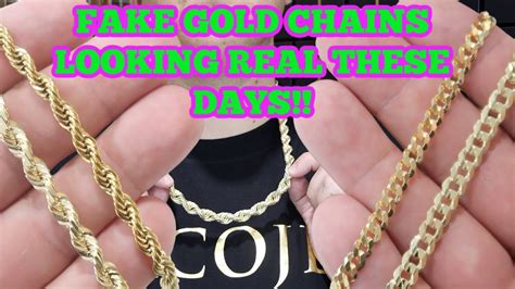 fake and cheap gold chains watches|cheap gold chains real.